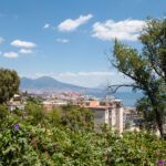 Vista con Vesuvio